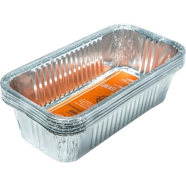 Traeger Grease Pan Liner, Aluminum, Silver BAC404